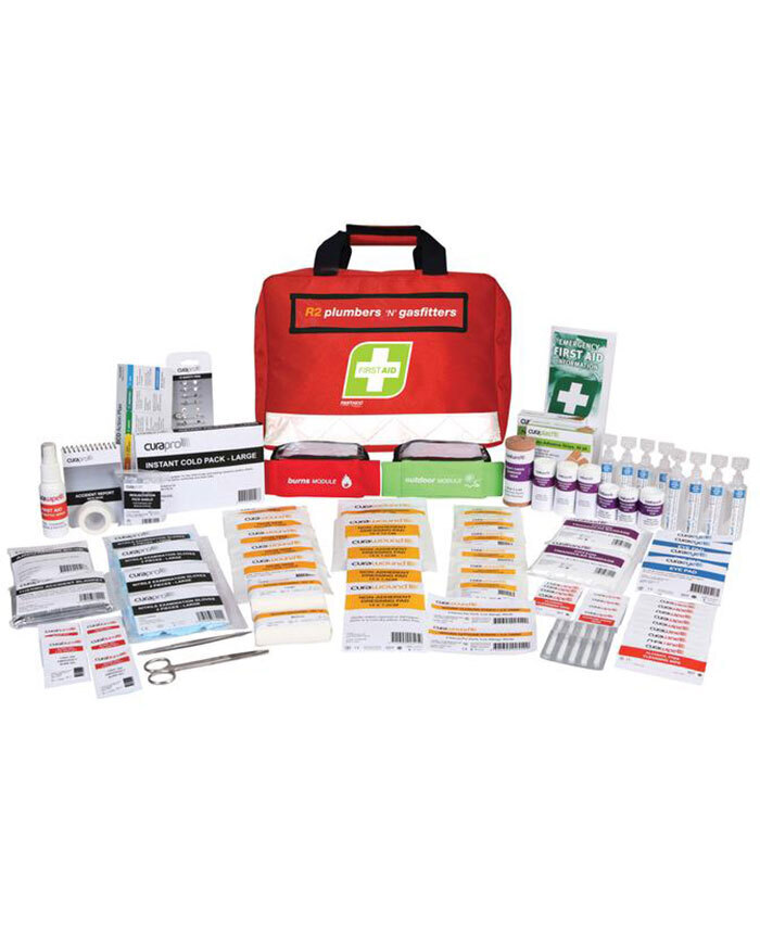 WORKWEAR, SAFETY & CORPORATE CLOTHING SPECIALISTS - First Aid Kit, R2, Plumbers & Gasfitters Kit, Soft Pack