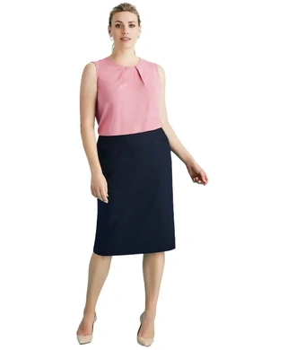 WORKWEAR, SAFETY & CORPORATE CLOTHING SPECIALISTS - Cool Stretch - Womens Relaxed Fit Lined Skirt