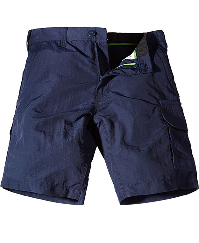 WORKWEAR, SAFETY & CORPORATE CLOTHING SPECIALISTS - Lightweight Cargo Work Shorts-Navy-28/72R