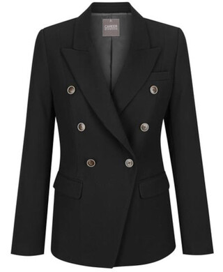 WORKWEAR, SAFETY & CORPORATE CLOTHING SPECIALISTS - BRONTE - WOMENS DOUBLE BREASTED BLAZER