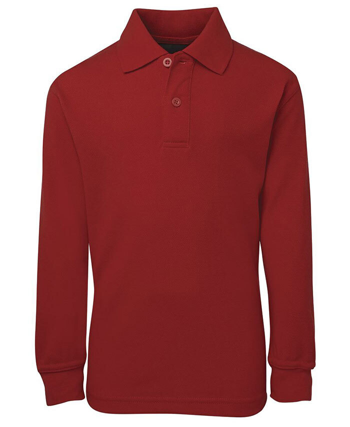 WORKWEAR, SAFETY & CORPORATE CLOTHING SPECIALISTS - JB's Kids Long Sleeve 210 Polo