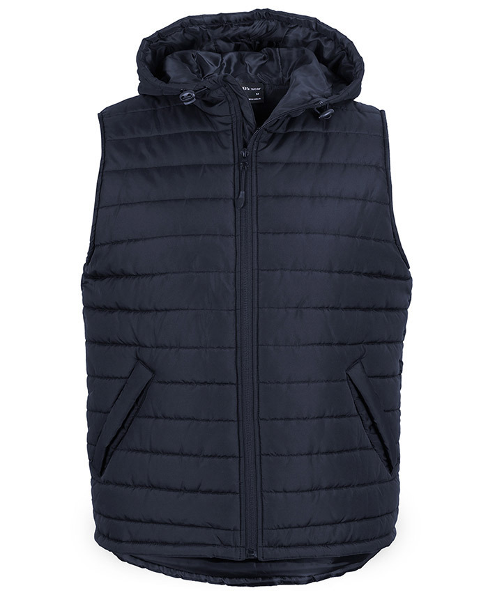 WORKWEAR, SAFETY & CORPORATE CLOTHING SPECIALISTS - JB's Hooded Puffer Vest