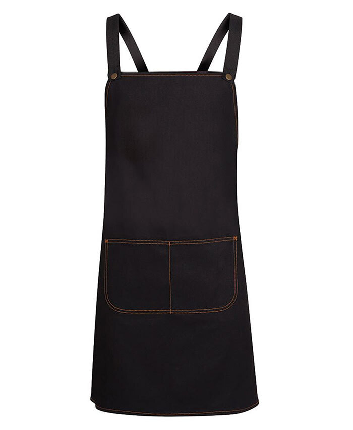 WORKWEAR, SAFETY & CORPORATE CLOTHING SPECIALISTS - JB's Cross Back Denim Apron (Without Strap)