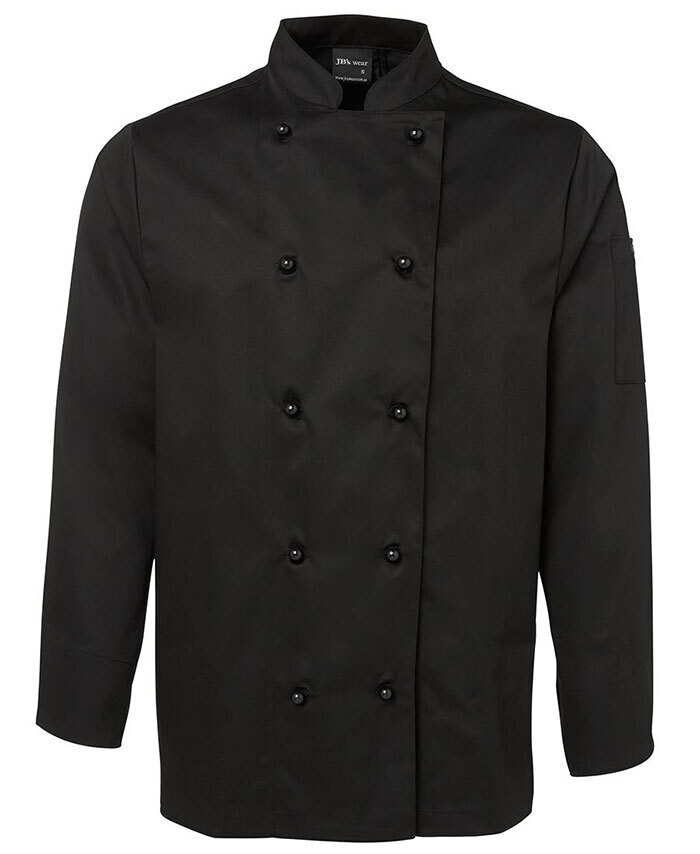 WORKWEAR, SAFETY & CORPORATE CLOTHING SPECIALISTS - JB's Long Sleeve Chef's Jacket