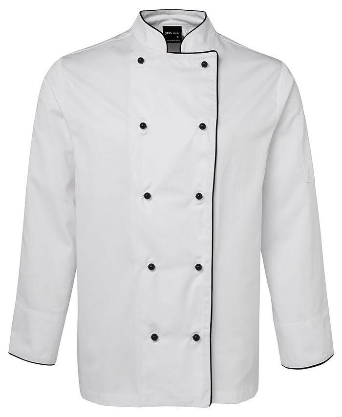 WORKWEAR, SAFETY & CORPORATE CLOTHING SPECIALISTS - JB's Long Sleeve Chef's Jacket