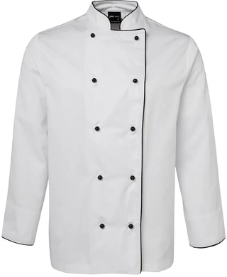 WORKWEAR, SAFETY & CORPORATE CLOTHING SPECIALISTS - JB's Long Sleeve Chef's Jacket