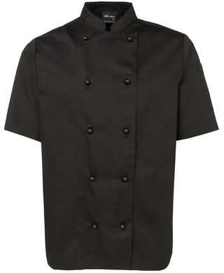 WORKWEAR, SAFETY & CORPORATE CLOTHING SPECIALISTS - JB's Short Sleeve Chef's Jacket 