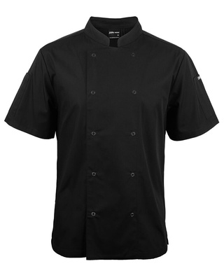 WORKWEAR, SAFETY & CORPORATE CLOTHING SPECIALISTS - Jb'S S/S Snap Button Chefs Jacket