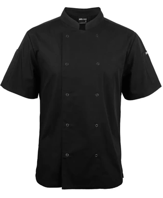 WORKWEAR, SAFETY & CORPORATE CLOTHING SPECIALISTS - Jb'S S/S Snap Button Chefs Jacket