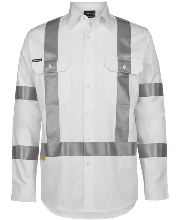 WORKWEAR, SAFETY & CORPORATE CLOTHING SPECIALISTS - JB's Biomotion Night 190G Shirt With 3M Tape