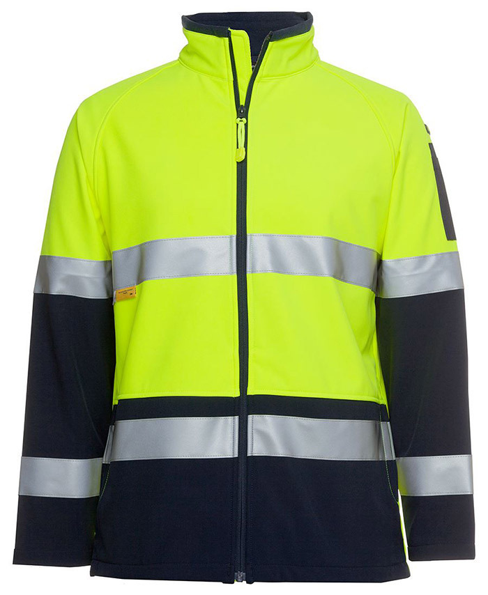 WORKWEAR, SAFETY & CORPORATE CLOTHING SPECIALISTS - JB's Hi Vis Day Night Softshell Jacket