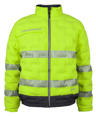 WORKWEAR, SAFETY & CORPORATE CLOTHING SPECIALISTS - JB's HV (D+N) GRAPHENE PUFFER JACKET