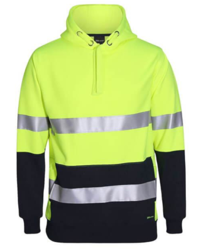 WORKWEAR, SAFETY & CORPORATE CLOTHING SPECIALISTS - JB's Hi Vis Day Night 330G Pullover Hoodie
