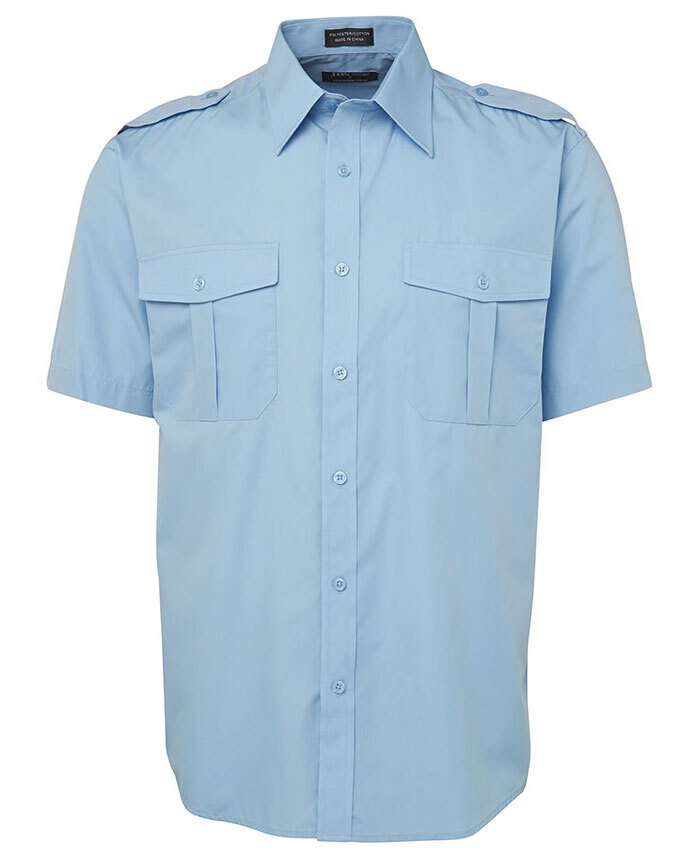 WORKWEAR, SAFETY & CORPORATE CLOTHING SPECIALISTS - JB's Short Sleeve Epaulette Shirt 