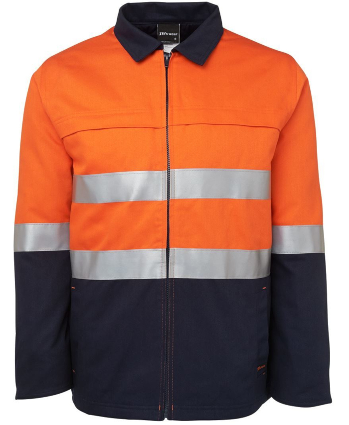 WORKWEAR, SAFETY & CORPORATE CLOTHING SPECIALISTS - JB's HV (D+N) Cotton Jacket