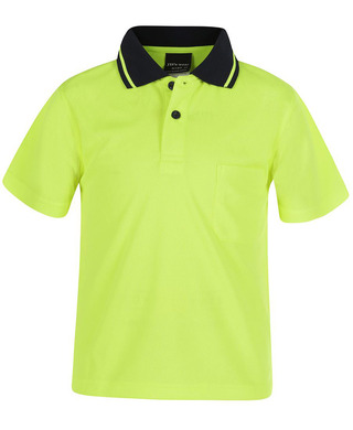 WORKWEAR, SAFETY & CORPORATE CLOTHING SPECIALISTS - JB's KIDS 4602 NON CUFF TRAD POLO