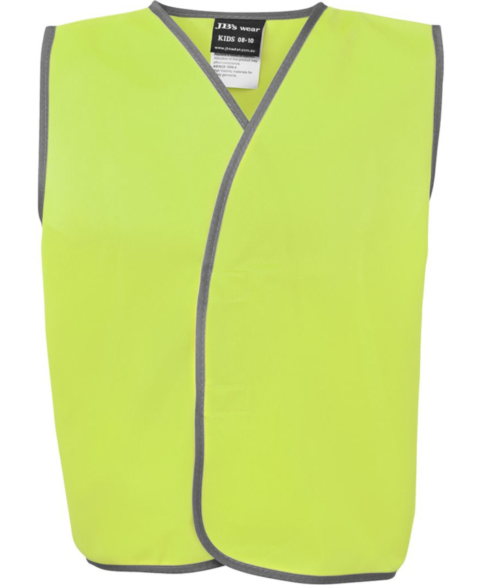 WORKWEAR, SAFETY & CORPORATE CLOTHING SPECIALISTS - JB's Kids Hi Vis Safety Vest 