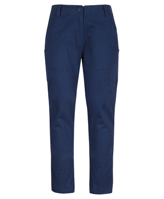 WORKWEAR, SAFETY & CORPORATE CLOTHING SPECIALISTS - JB's LADIES MULTI PKT STRETCH TWILL PANT