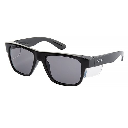 WORKWEAR, SAFETY & CORPORATE CLOTHING SPECIALISTS - SAFE STYLE FUSION BLACK FRAME POLARISED LENS