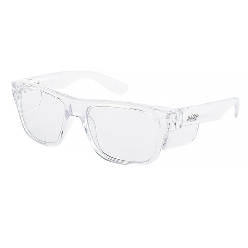 WORKWEAR, SAFETY & CORPORATE CLOTHING SPECIALISTS - SAFE STYLE FUSION CLEAR FRAME CLEAR LENS