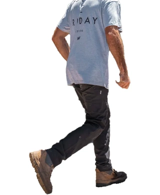 WORKWEAR, SAFETY & CORPORATE CLOTHING SPECIALISTS - WW MENS ELASTIC WAIST PANT