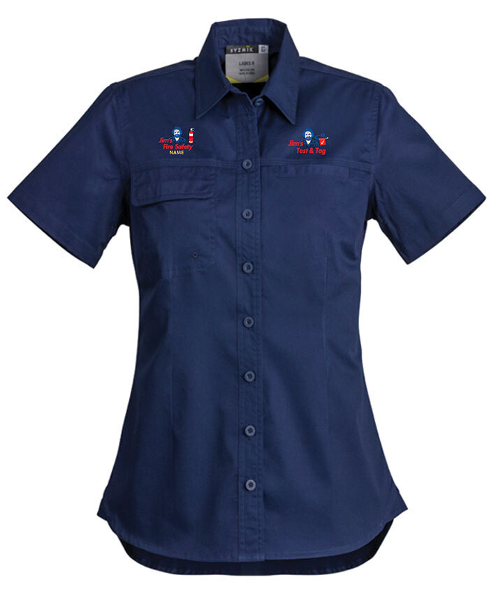 WORKWEAR, SAFETY & CORPORATE CLOTHING SPECIALISTS - Womens Lightweight S/S Tradie Shirt