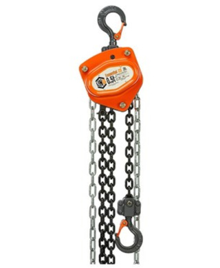 WORKWEAR, SAFETY & CORPORATE CLOTHING SPECIALISTS - Chain Block Commercial 0.5 Tonne Capacity 3m Long