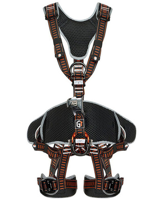 WORKWEAR, SAFETY & CORPORATE CLOTHING SPECIALISTS - LINQ PREMIUM FALL-ARREST  GT HARNESS ROPE ACCESS M-XL C/W GT ZIP SPORTS BAG