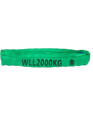 WORKWEAR, SAFETY & CORPORATE CLOTHING SPECIALISTS - Sling Round 7:1 WLL Polyester 2T 1.0m