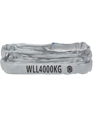 WORKWEAR, SAFETY & CORPORATE CLOTHING SPECIALISTS - Sling Round 7:1 WLL Polyester 4T 4.0m
