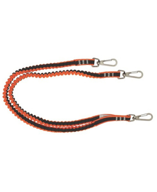 WORKWEAR, SAFETY & CORPORATE CLOTHING SPECIALISTS - Twin Tail Tool Lanyard With 3 X Swivel Snap Hooks