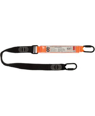 WORKWEAR, SAFETY & CORPORATE CLOTHING SPECIALISTS - Elite Single Leg Elasticated Lanyard  with Hardware KD X2