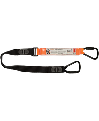 WORKWEAR, SAFETY & CORPORATE CLOTHING SPECIALISTS - Elite Single Leg Elasticated Lanyard with Hardware KT X2