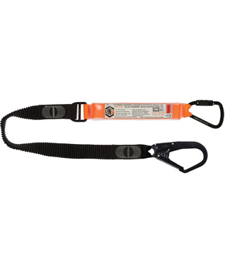 WORKWEAR, SAFETY & CORPORATE CLOTHING SPECIALISTS - Elite Single Leg Elasticated Lanyard with Hardware KT & SD