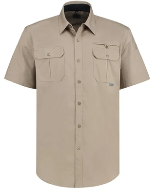 WORKWEAR, SAFETY & CORPORATE CLOTHING SPECIALISTS - Sitemaster Short Sleeve Shirt-Brick-2XL
