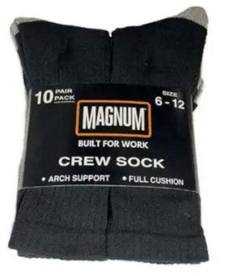 WORKWEAR, SAFETY & CORPORATE CLOTHING SPECIALISTS - MAGNUM CREW 10 PACK