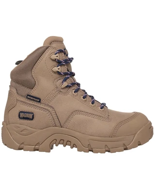 WORKWEAR, SAFETY & CORPORATE CLOTHING SPECIALISTS - PRECISION MAX CT SZ WPI - WOMENS WORK BOOT - STONE