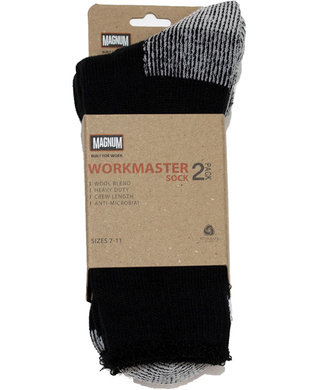 WORKWEAR, SAFETY & CORPORATE CLOTHING SPECIALISTS - Workmaster Wool Blend 2 Pack Socks