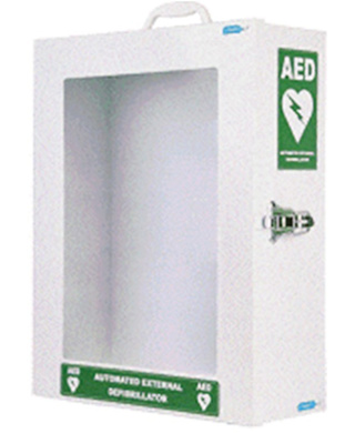 WORKWEAR, SAFETY & CORPORATE CLOTHING SPECIALISTS - DEFIB CABINET - SUITS MOST AED’s