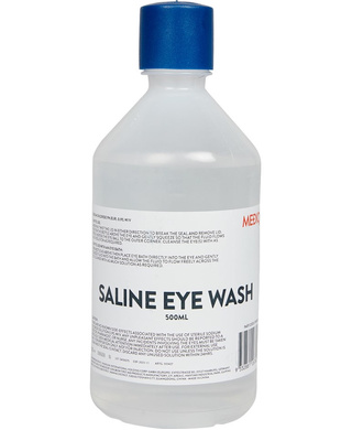 WORKWEAR, SAFETY & CORPORATE CLOTHING SPECIALISTS - EYEWASH STATION REPLACEMENT SOLUTION 500ML