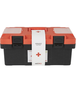 WORKWEAR, SAFETY & CORPORATE CLOTHING SPECIALISTS - 5 X MODULE KIT IN PLASTIC TACKLE BOX