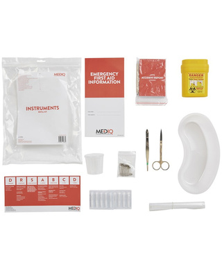 WORKWEAR, SAFETY & CORPORATE CLOTHING SPECIALISTS - FIRST AID KIT REFILL MODULE #1 - INSTRUMENTS