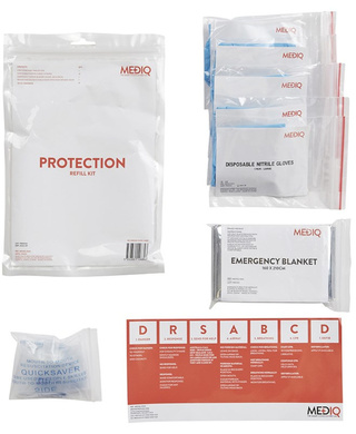 WORKWEAR, SAFETY & CORPORATE CLOTHING SPECIALISTS - FIRST AID KIT REFILL MODULE #2 -PROTECTION