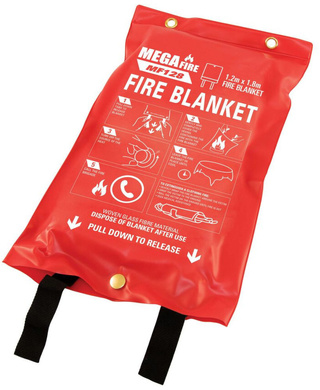 WORKWEAR, SAFETY & CORPORATE CLOTHING SPECIALISTS - 1.2m x 1.8m Fire Blanket