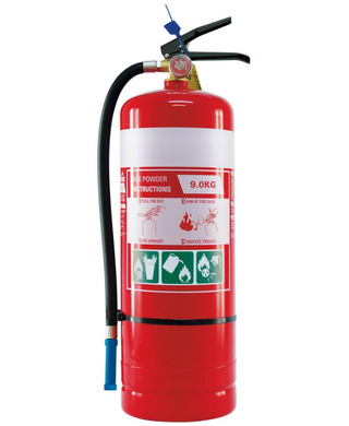 WORKWEAR, SAFETY & CORPORATE CLOTHING SPECIALISTS - 9.0kg ABE Extinguisher c/w Wall Bracket