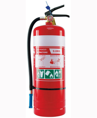 WORKWEAR, SAFETY & CORPORATE CLOTHING SPECIALISTS - 9.0kg ABE Extinguisher c/w Wall Bracket