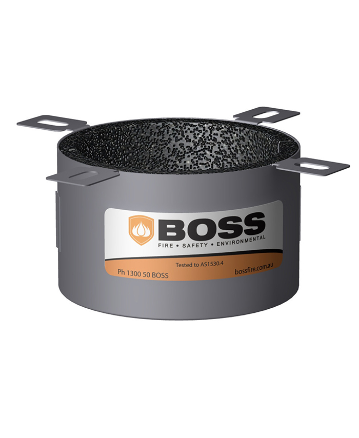WORKWEAR, SAFETY & CORPORATE CLOTHING SPECIALISTS - 25mm - 2 hour fire rated Collar - Stainless Steel