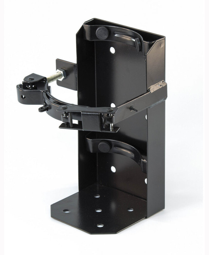 WORKWEAR, SAFETY & CORPORATE CLOTHING SPECIALISTS - 2.5kg Black Vehicle Bracket  (Box type)