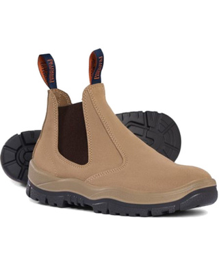 WORKWEAR, SAFETY & CORPORATE CLOTHING SPECIALISTS - Wheat Suede Elastic Sided Boot