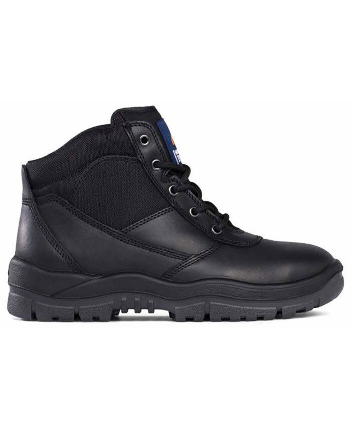 WORKWEAR, SAFETY & CORPORATE CLOTHING SPECIALISTS - Black Lace Up Boot